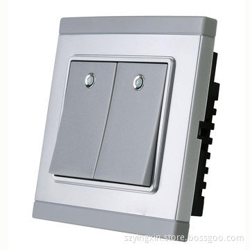 2-gang double wire remote control switch (YX-8662H)